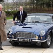 英チャールズ国王のアストンマーティンDB6ヴォランテ（2020年）。
