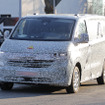 VW トランスポーターT7 ピックアップトラック仕様のプロトタイプ（スクープ写真）