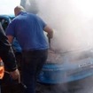車両火災の例
