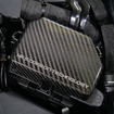 HKS DRY CARBON FUSE BOX COVER for Fairlady Z