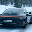 ポルシェ 911 改良新型プロトタイプ（スクープ写真）