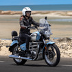 ロイヤルエンフィールド・メテオ350（オーロラブルー）
