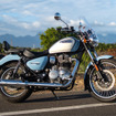 ロイヤルエンフィールド・メテオ350（オーロラブルー）