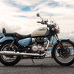 ロイヤルエンフィールド・メテオ350（オーロラブルー）