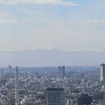若干かすんではいたが富士山が見えるオフィス
