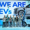 インドネシア企業3社との間で600台のEV供給契約を締結したビンファスト（インドネシアモーターショー2024）