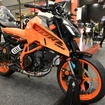 KTM 390デューク（東京モーターサイクルショー2024）