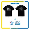 応援Tシャツ＋応援ステッカー2枚付き￥11,000にて販売予定