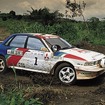 三菱ギャランVR-4：1992年アイボリーコーストラリー総合優勝車両