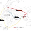 東南アジア～欧州間の輸送ルート