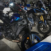 最新の『MT-09』で来場するオーナーも