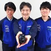 機能モジュール開発部の堀内さん、長崎さん、池谷さん（左から）