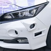 『リーフ』をベースとした、日産のドライバーレスモビリティサービス公道試験走行の実験車両