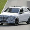 メルセデスベンツ GLE 改良新型プロトタイプ（スクープ写真）