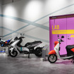 eバイク以外の電動モビリティ展示も