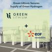 グリーン水素を使ってEV向け電池素材を生産する仏EDFのプロジェクトに英グリーンリチウムが参画