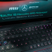 高級車メーカーとコラボした「MSI×Mercedes-AMG」18インチの限定モデル登場！所有欲を満たすラグジュアリーなデザイン【COMPUTEX 2024】