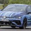 フォルクスワーゲン・ゴルフR 改良新型のプロトタイプ