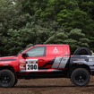 AXCRに参戦する三菱『トライトン』のラリーカー