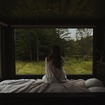 パノラマキャビン内部からのパノラマビュー。巨大な2面ガラスを通して、大自然の眺望が楽しめる。（意匠登録申請中）
