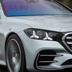 メルセデスベンツ Sクラス 改良新型（予想CG）