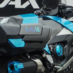 鈴鹿8耐でサプライズ走行をおこなったカワサキの「水素エンジンバイク」