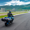 鈴鹿8耐でサプライズ走行をおこなったカワサキの「水素エンジンバイク」