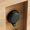 キャラバンMYROOM：12V電源ソケット1個〈リヤ〉／ポータブルバッテリー用電源入力端子