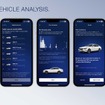 BMWのアプリの「電動車両分析」機能