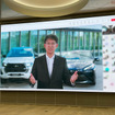 当日はBMW オリバー・ツィプセ 取締役会会長とトヨタ自動車 佐藤恒治 代表取締役社長によるビデオステートメントも発表された