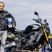 小川勤氏とヤマハ MT-09 SP