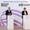 ルノーグループとがSUEZが戦略的提携