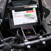 「RDA」を体感するためのテスト車両。ACCの距離は5段階が設定可能となっていた。写真は「Middle」