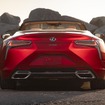 レクサスLC500コンバーチブルの2025年モデル（米国仕様）