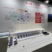 ブースでは「大容量スイープ蓄電システム」も紹介