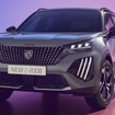 プジョー E-2008 改良新型（写真は欧州仕様）