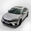 「世界一銀色なシルバー」で塗装されたホンダ シビックe:HEV