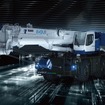 バッテリ式フル電動ラフテレーンクレーン「EVOLT eGR-1000XLL-1」