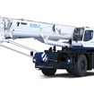 バッテリ式フル電動ラフテレーンクレーン「EVOLT eGR-1000XLL-1」