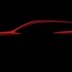 メルセデスAMGの自社開発の高性能電動SUVのスケッチ