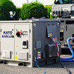 加藤製作所の外部電源油圧ユニット「EK-UNIT」