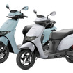 ホンダ ACTIVA e:（左）とQC1（右）
