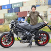 スズキ SV650と伊丹孝裕氏
