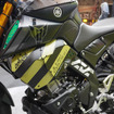 ヤマハ発動機×中央町戦術工芸「装甲弐輪試作機『駆動125』」（東京コミコン2024）