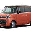 スズキ ワゴンR スマイル 一部仕様変更モデル（コーラルオレンジメタリック×アーバンブラウン2トーンルーフ）
