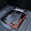 日産 マーチ試作車に搭載されたジヤトコの超小型eアクスル（コンセプトモデル）