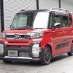 DAMPER ZZ-R ダイハツ・タントファンクロス4WD装着例（フロント：26mmダウン / リア：28mmダウン）