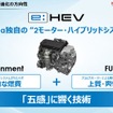 ホンダ独自の2モーターハイブリッドシステム「e:HEV」の次世代技術