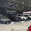 アーティシャンスピリッツはブラックレーベル装着レクサス、新作鍛造マルチピースホイールなどを展示（写真は2024の様子）