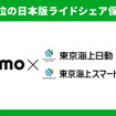 東京海上日動とnewmoが提携し日本版ライドシェア専用の1時間単位保険を導入
